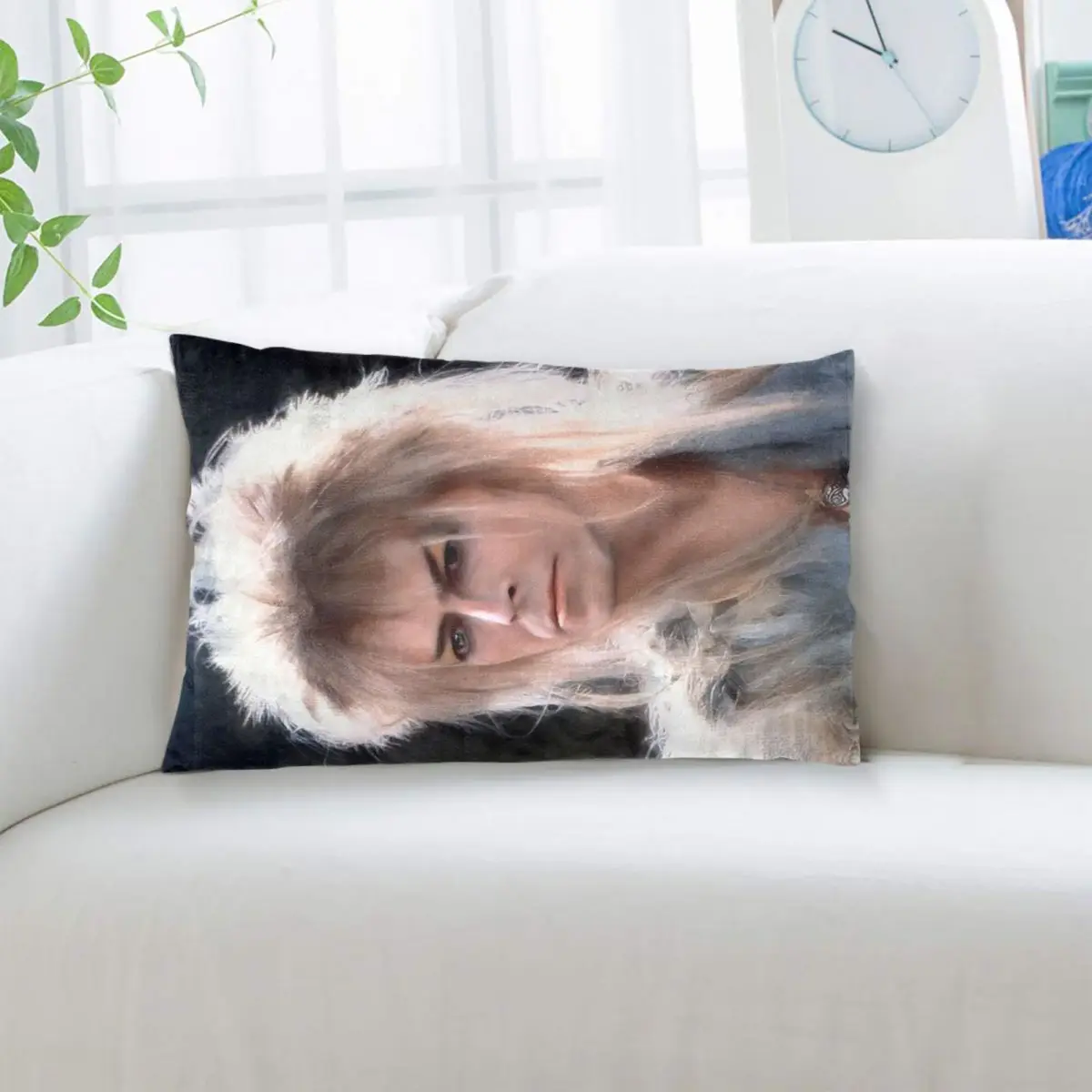 Jareth The King Of Goblins Falling In The Labyrinth Rectangle Pillowcase Cushion Cover Bedroom Bed Home Comfort Throw Pillow