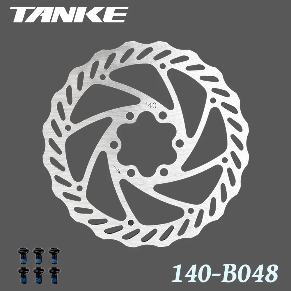 TANKE Fahrrad Scheibenbremse 140 160 180 203 Rotoren mit Schrauben hydraulische Bremse Straße Mountainbike MTB Öl Slick Rotor Fahrradteile
