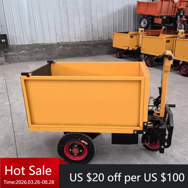 Tc Electric ash bucket dump truck, equipped with high-power engine, YDX brand, suitable for decontamination at construction site