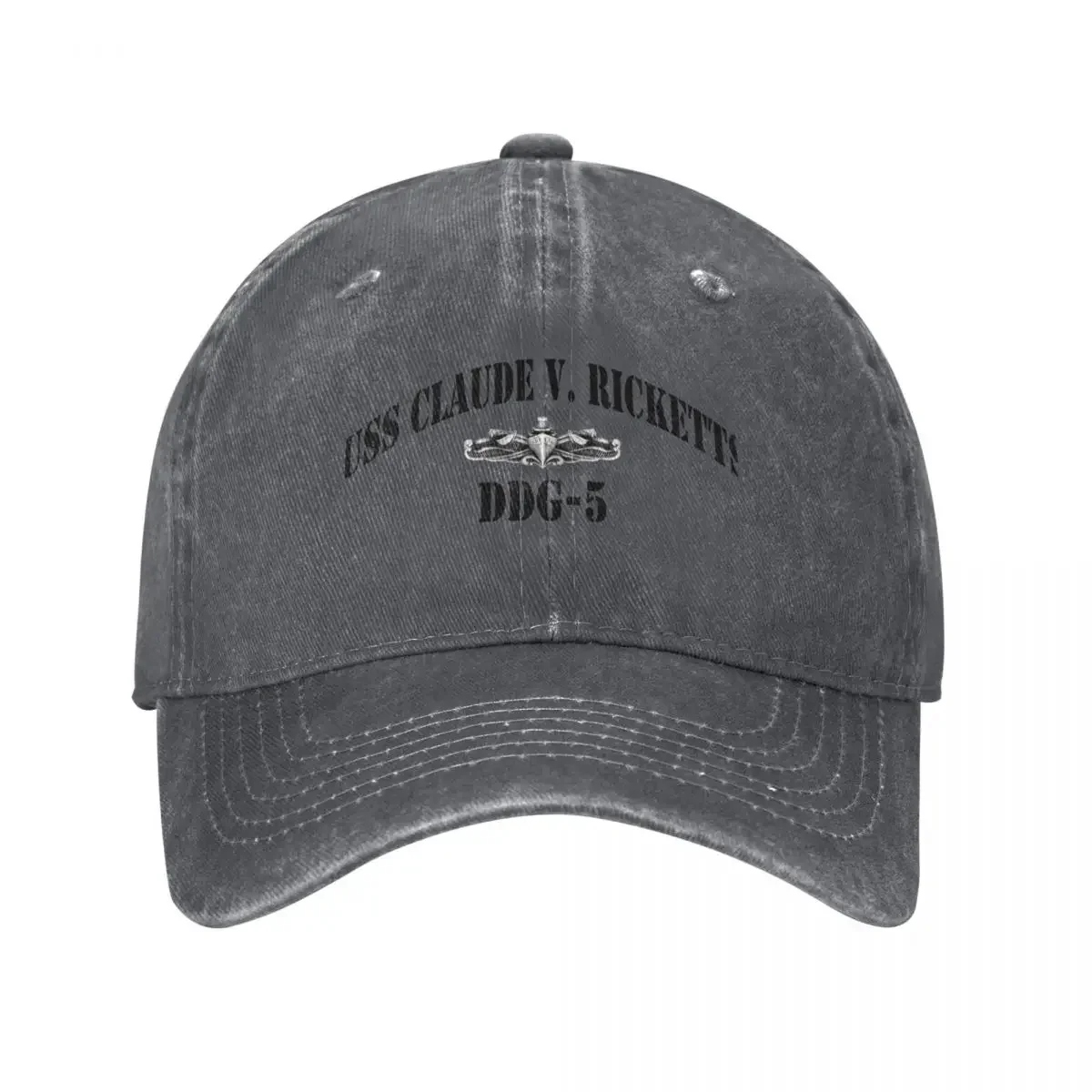 USS CLAUDE V. RICKETTS (DDG-5) SHIP'S STORE Baseball Cap Military Cap Man Golf Cap Girl'S Hats Men's