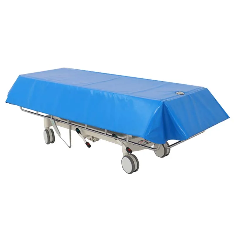 high quality soft stretcher bed easy to carry stainless steel medical hospital treatment shower car