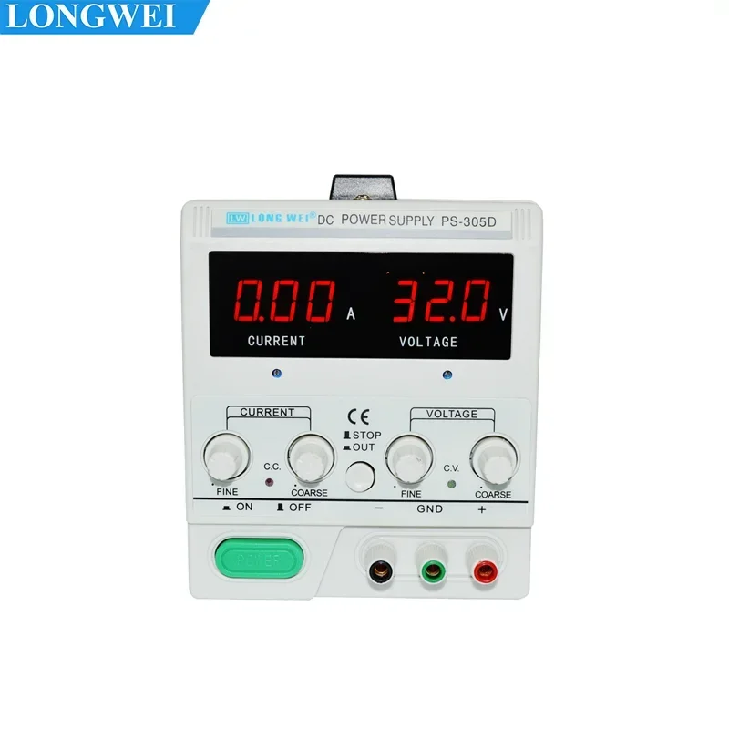 

Longwei PS305D 30V5A DC Power Supply Adjustable Lab Bench Voltage Regultator Digital Voltage Regulated Linear Dc Power Source