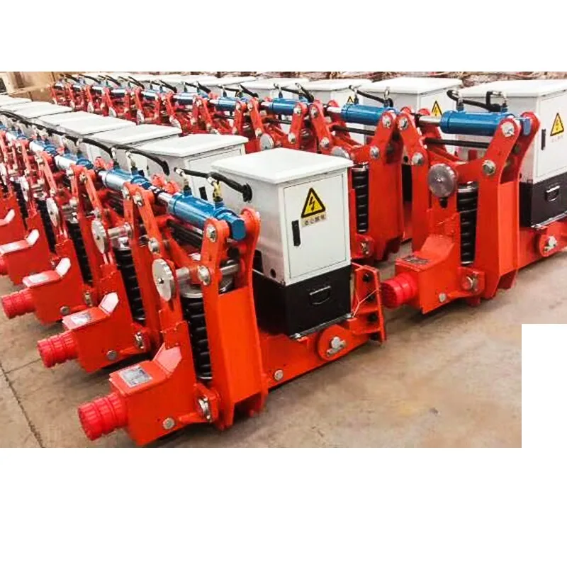 hydraulic track windproof iron shoe wedge, hydraulic rail clamp electric hoist c