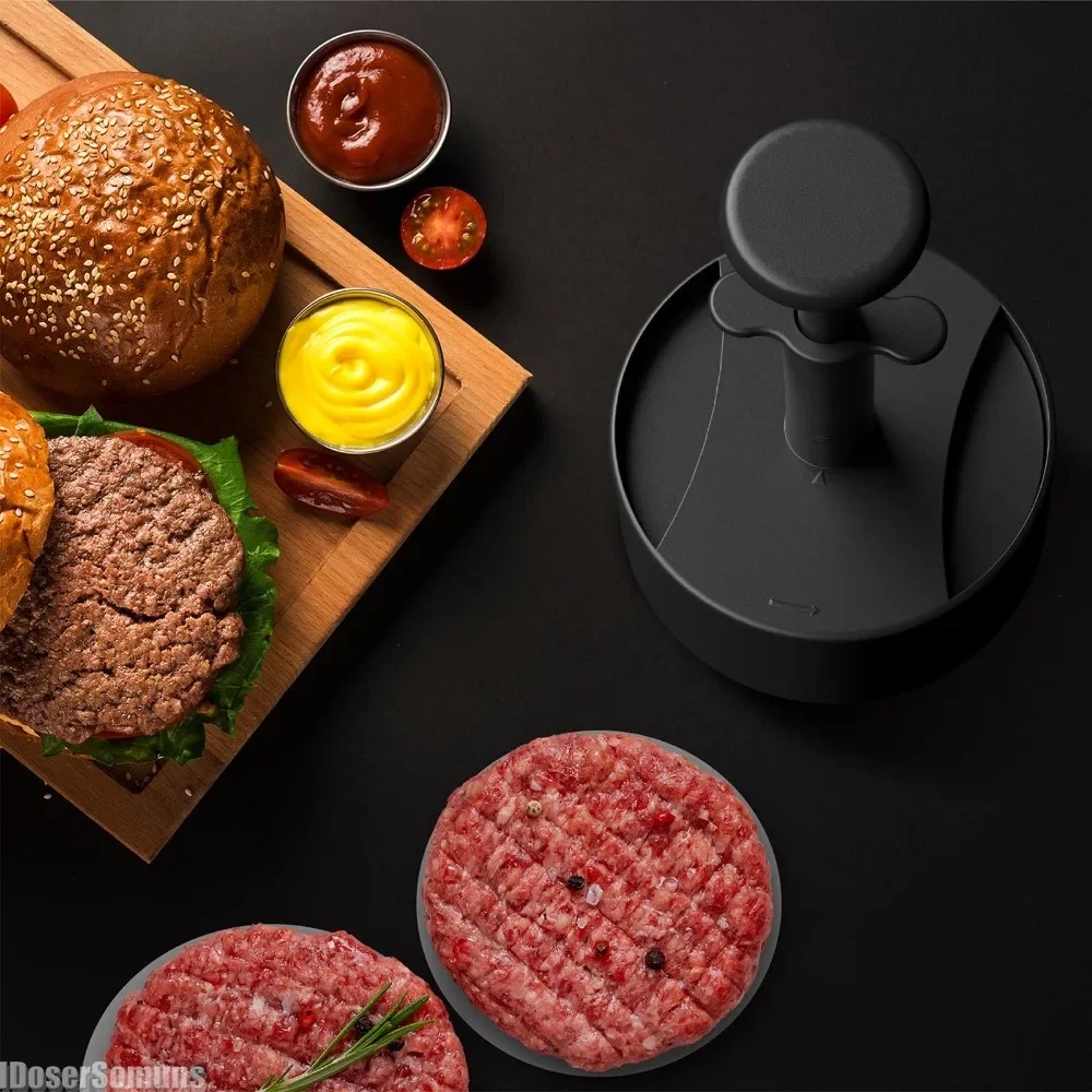 Pisol Hamburger presi Burger Patty kalıp için mükemmel Burger Patties pişirme barbekü Maker için dolması Burger sığır Beef gie Maker