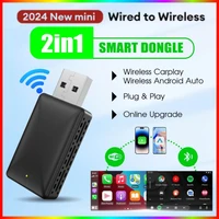 Adaptador inalámbrico Carplay Android Auto para Toyota Mazda Nissan Camry Suzuki Subaru Citroen Audi Mercedes Kia Ford Opel Spotify BT