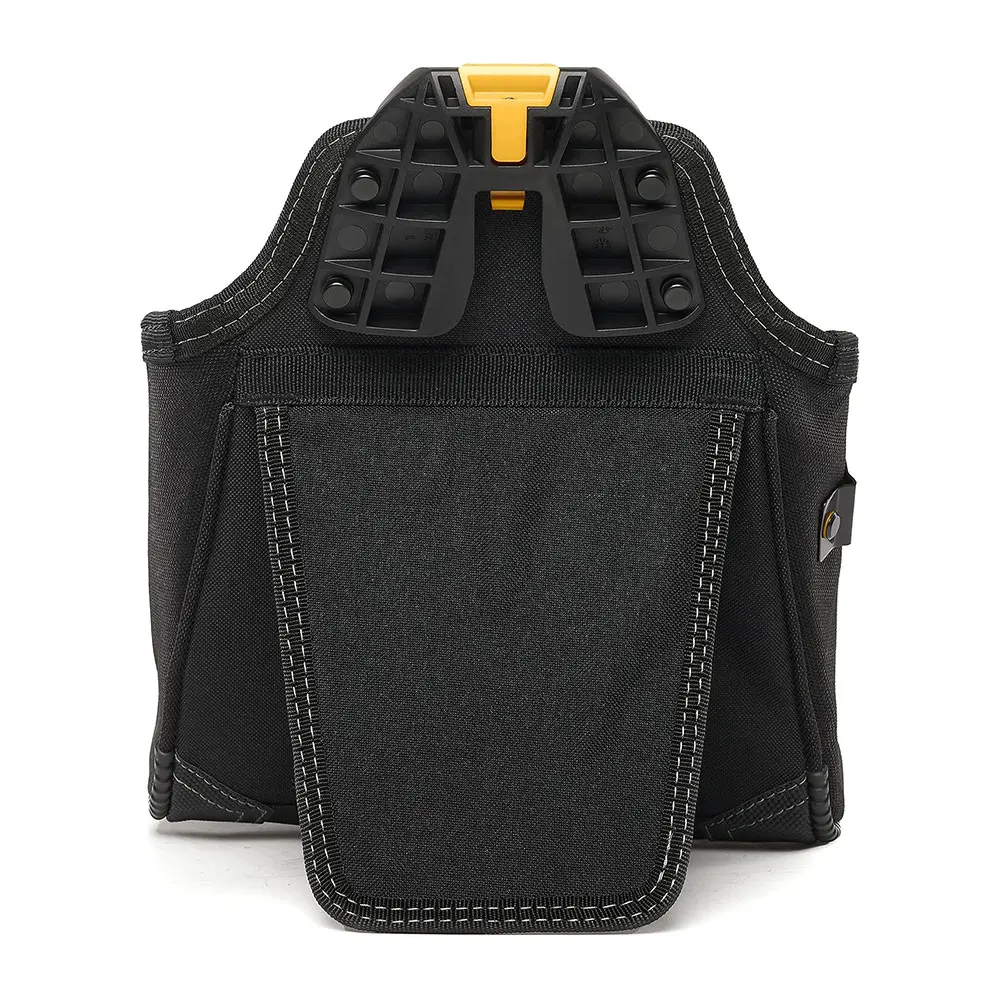 Toughbuilt Mega Supply Pouch tool pouch with cliptech Heavy Duty Utility Tool Bag for Electrician, Construction, Framing