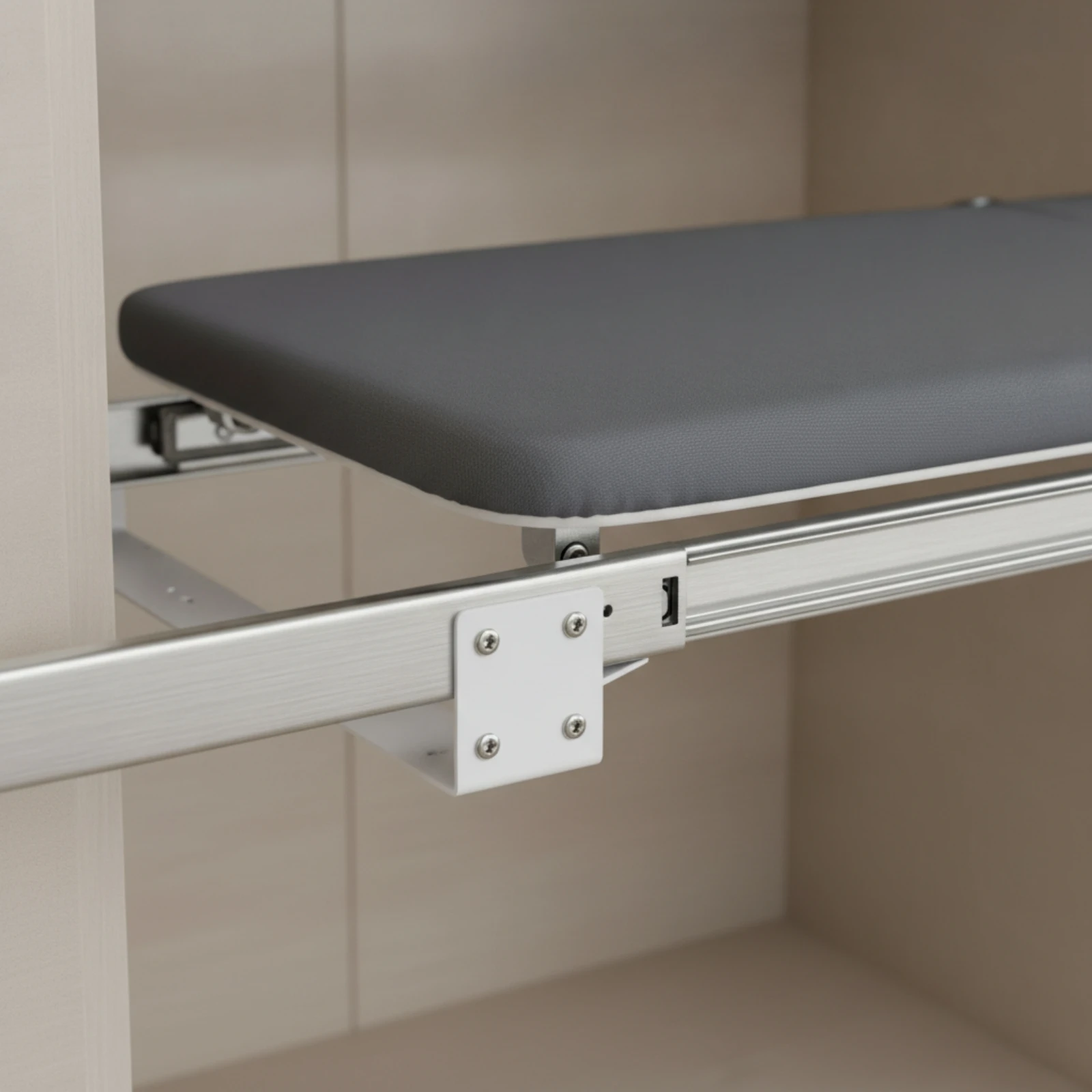Pull-out Ironing Board Built-in Pullout Ironing Board Furniture Retractable Sturdy for Closet, Wardrobe
