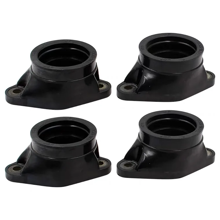 

4PCS Carburetor Intake Manifold Pipe Interface Adapter For Suzuki GSX750F GSX750 Katana GR78A GSXR750 GR77A
