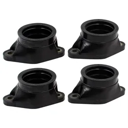 4PCS Carburetor Intake Manifold Pipe Interface Adapter For Suzuki GSX750F GSX750 Katana GR78A GSXR750 GR77A