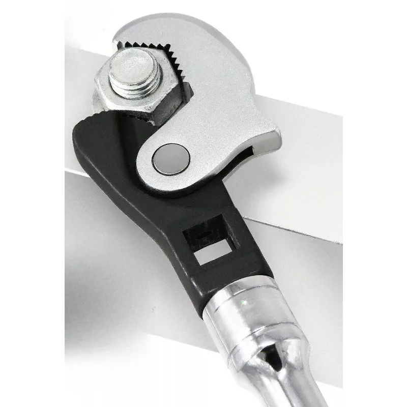 Steel Eagle Beak Torque Wrench Ratchet Movable Opening Crescent Head Plug Hook Transfer Tool for Automotive Repair