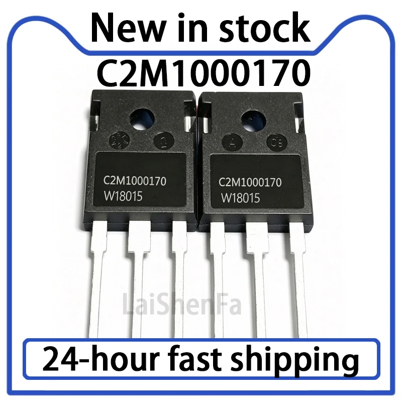 1PCS New C2M1000170 C2M1000170D TO-247 Silicon Carbide Field-effect Transistor 4.9A/1700V in Stock