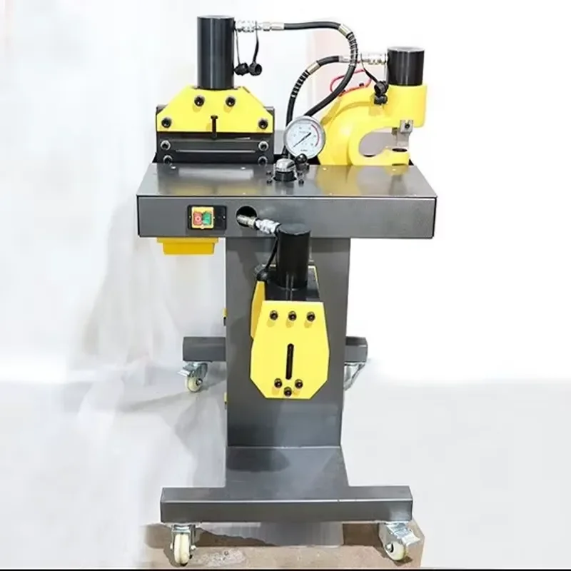 GeYu Hydraulic Motor-Driven Busbar Press Punching Cutting Bending Machine Three-in-One Copper BusBar Processing Machine