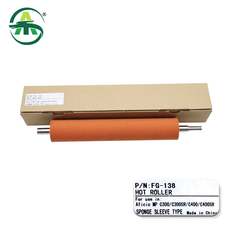 1pcs MP C300 Hot Roller Heat Roller For Ricoh Aficio MP C300 C300SR C400 C400SR Compatible High Quality