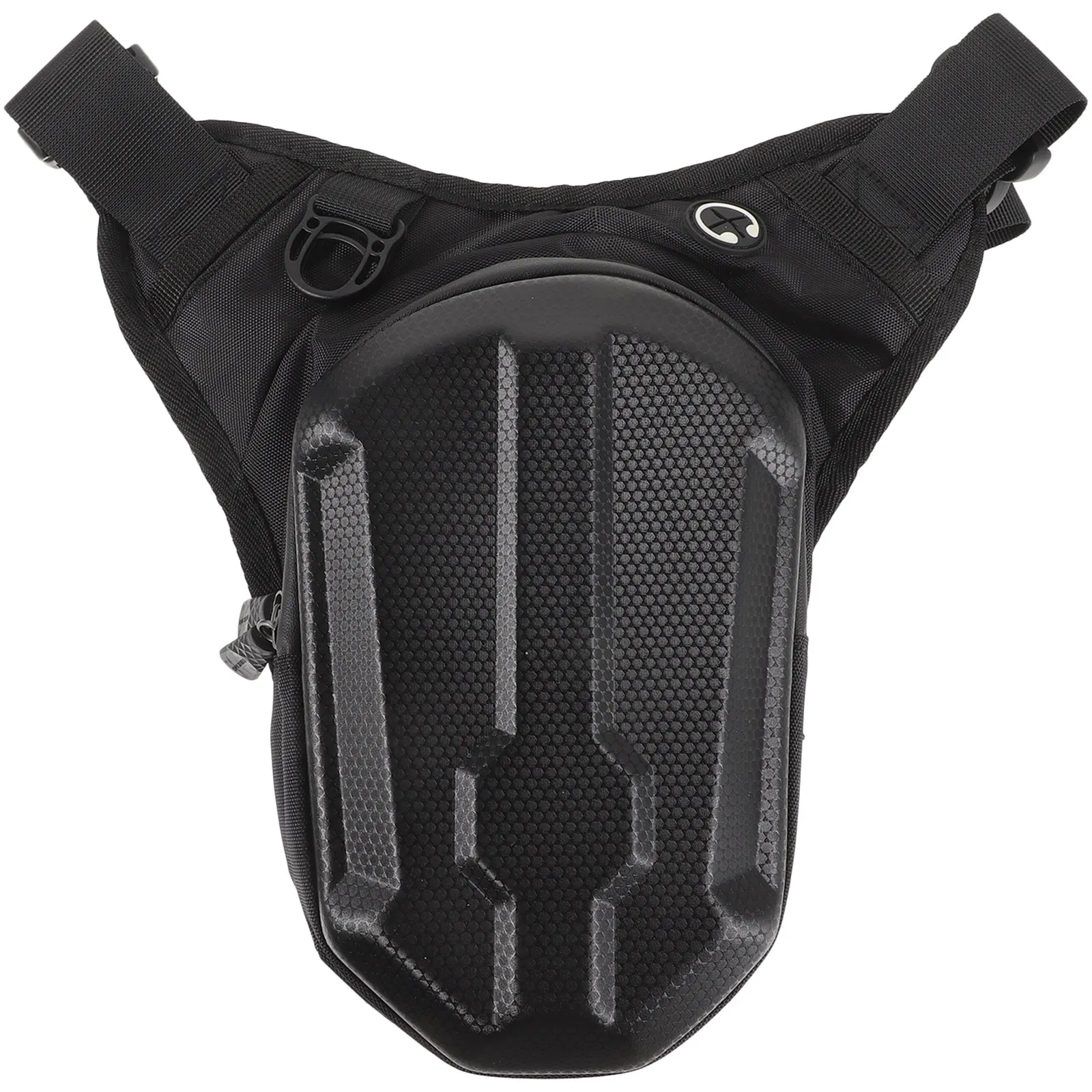

Motorcycle Drop Leg Bag Waist Fanny Pack Waterproof Eva Polyester Sports Storage Pouch for Cycling Hiking Fishing Running