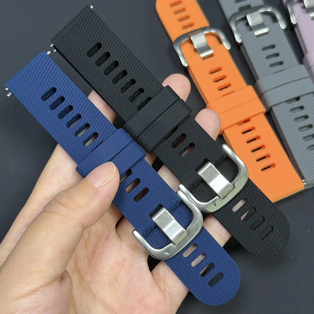 20mm 22mm Strap For Garmin Venu 4 3 Sq 2 Plus Bands Forerunner 570 265 255 245 55 165 170 Music Vivoactive 6 5 Silicone Bracelet