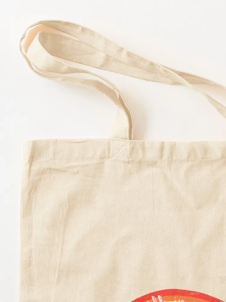 Rainbow Paradise: Adore You Tote Bag حمل الحقائب الجمالية قماش حمل حقيبة المرأة حقيبة الشاطئ