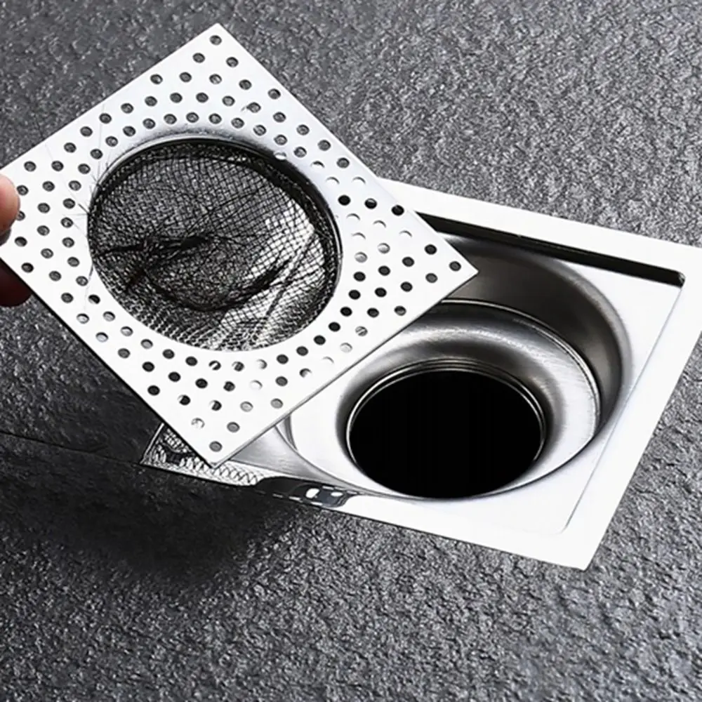 8 سنتيمتر مكافحة الحطام الحمام المجاري غطاء شبكي بالوعة المطبخ مصافي غطاء شبكي الشعر الماسك مصفاة حوض استنزاف تصفية #5