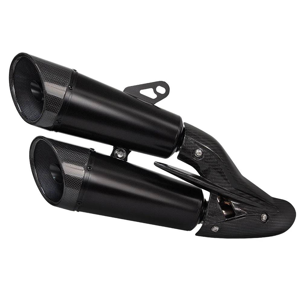 

Двойной глушитель из нержавеющей стали для Ninja ZX-4R RR: снижение шума, улучшение производительности, простая установка, новинка