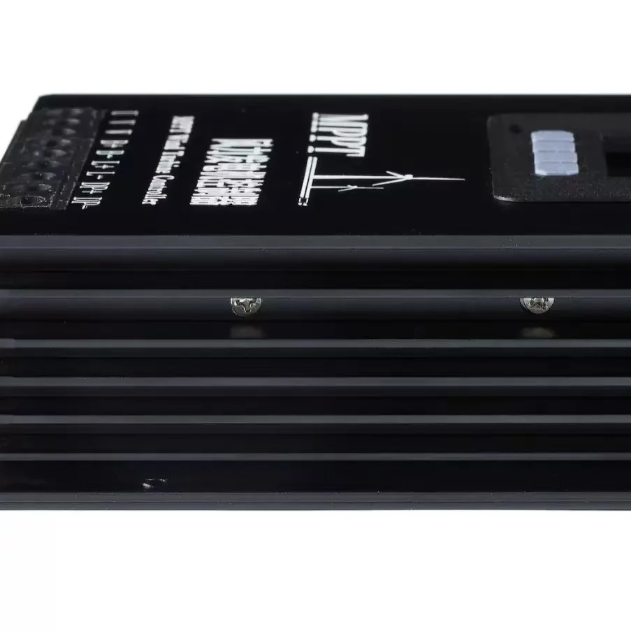 جهاز التحكم بالشحن بالطاقة الشمسية 12 فولت 24 فولت 36 فولت 48 فولت MPPT 60A 80A 100A مع مخرج LCD ومزدوج USB، لبطاريات الليثيوم الحمضية الرصاصية
