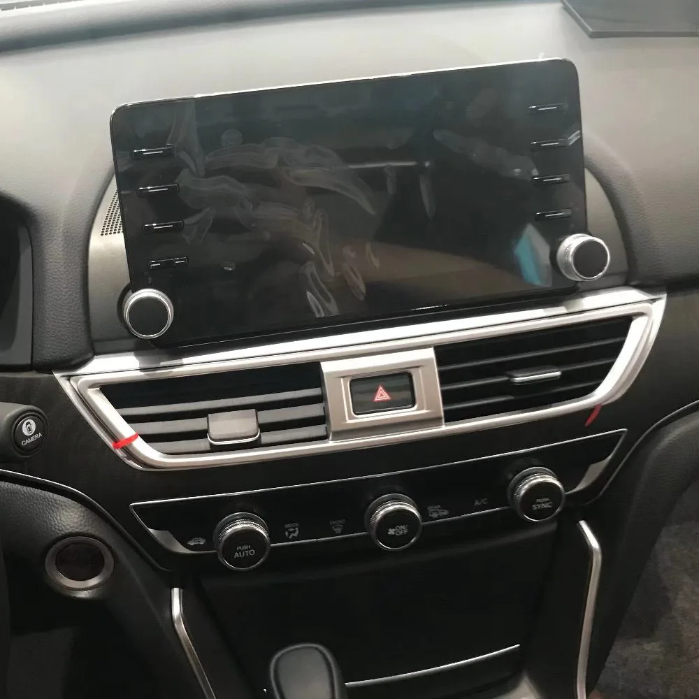 Car Stick Trim Inner Front Middle Up Air Conditioning Switch Outlet Vent For Honda Accord 10th 2018 2019 2020 2021 2022 2023