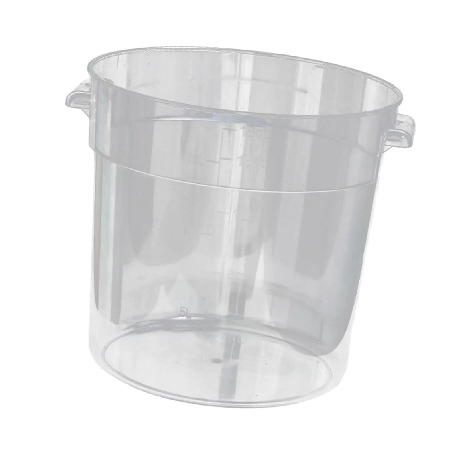 Transparent Car Wash Bucket Water Storage Bucket Cleaning Bucket Home Multifunctional for Car Beauty Painting Assistance