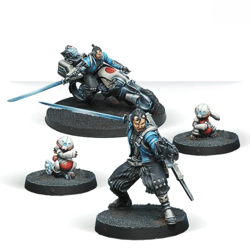 25mm + 55mm Base Cast Resin Model Assembly Kit, Yojimbo, Mercenary Sword, Fantasy Board Game Miniature Unassembled and Unpainted