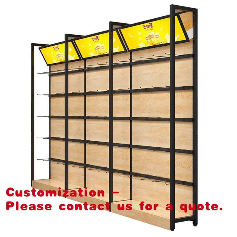 

Customize.Supermarket Wood Grocery Shelf Retail Good Quality Shelving Store Good Price Shelf Supermarket Stand Rack Sale Sh