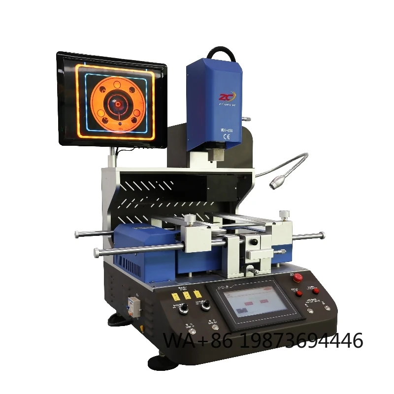 WDS-650 Automatic High Precision IC Rework Machine, Soldering Reballing for Electronics