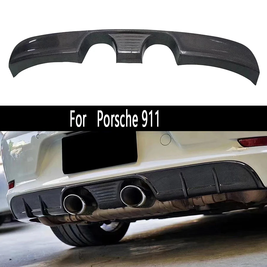 

For Porsche 911.2 992 Carbon Fiber Car Rear Diffuser Rear Bumper Splitter Diffuser Rear Lip automotive parts