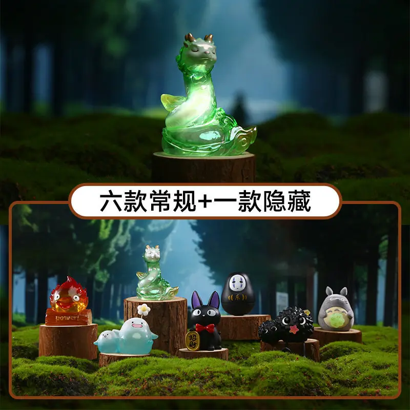 

Original Hayao Miyazaki Fantasy Journey Blind Box Trendy Toy Small Display Item luminescent Children'S Toy Student Gift Wholesal