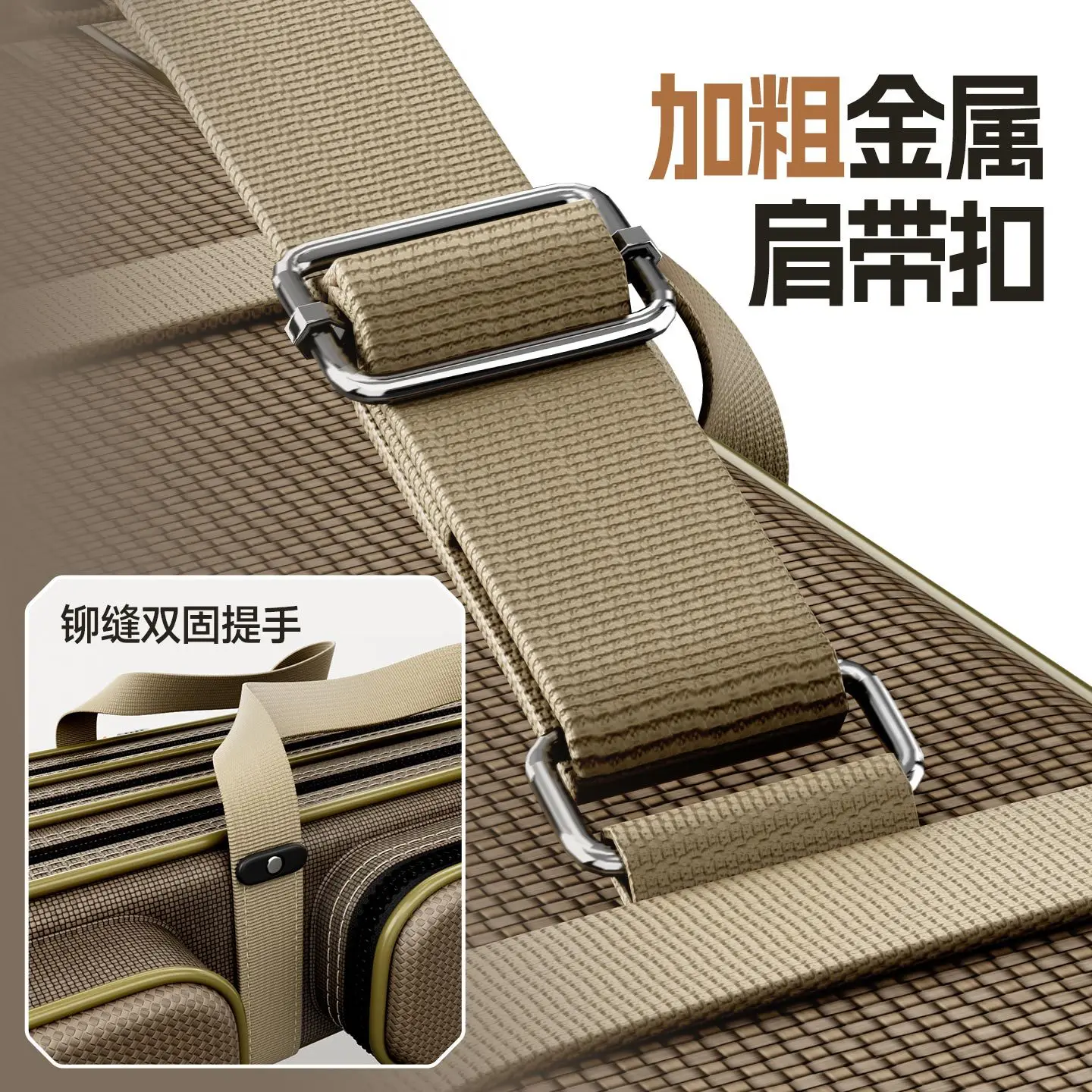Fishing Backpack Multifunctional Organizer Waterproof Sports Bag Large Capacity Bag Thick Fishing Rod Sea Rod Bag Sports