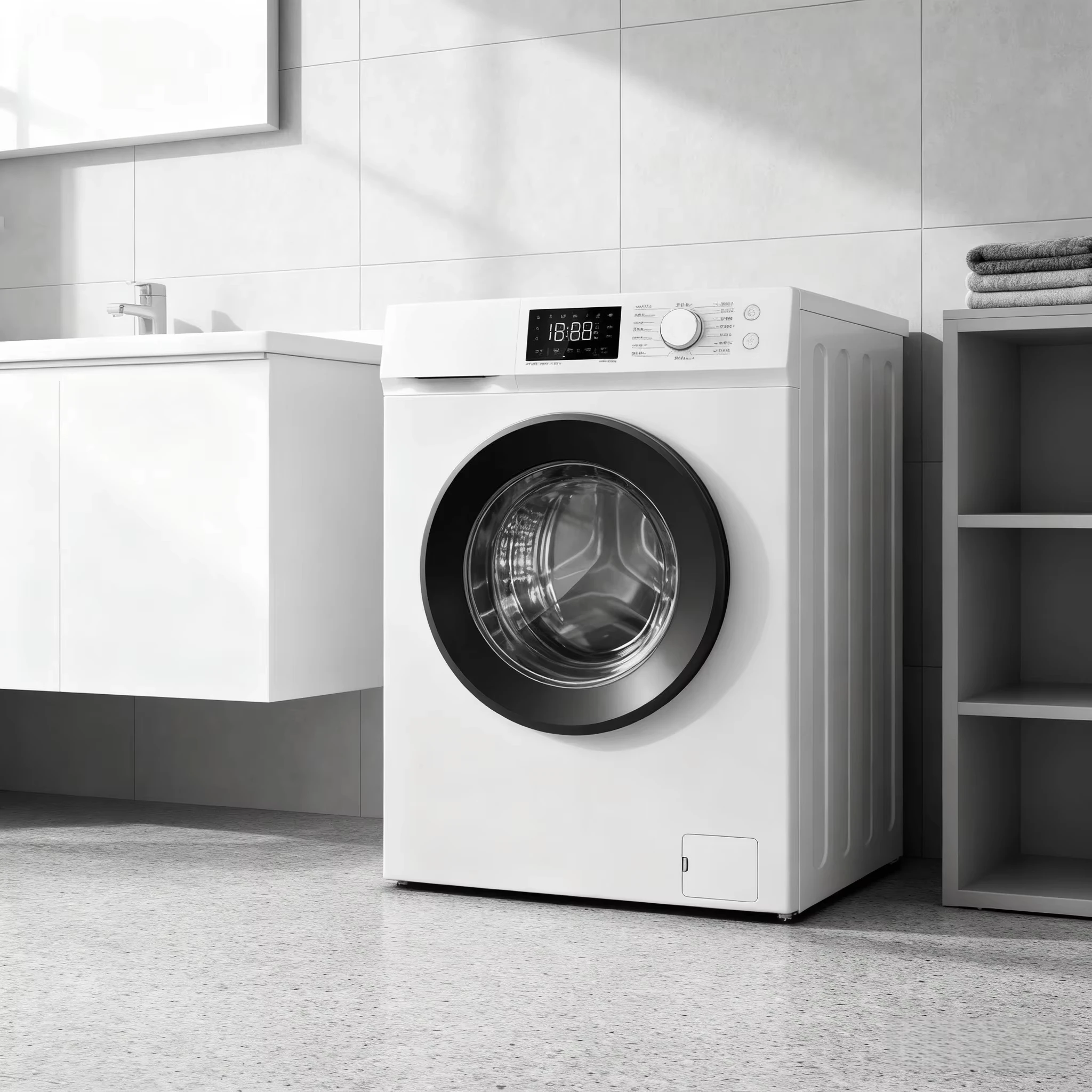 10 kg variable frequency drum with dryer, energy-saving high-performance appliances