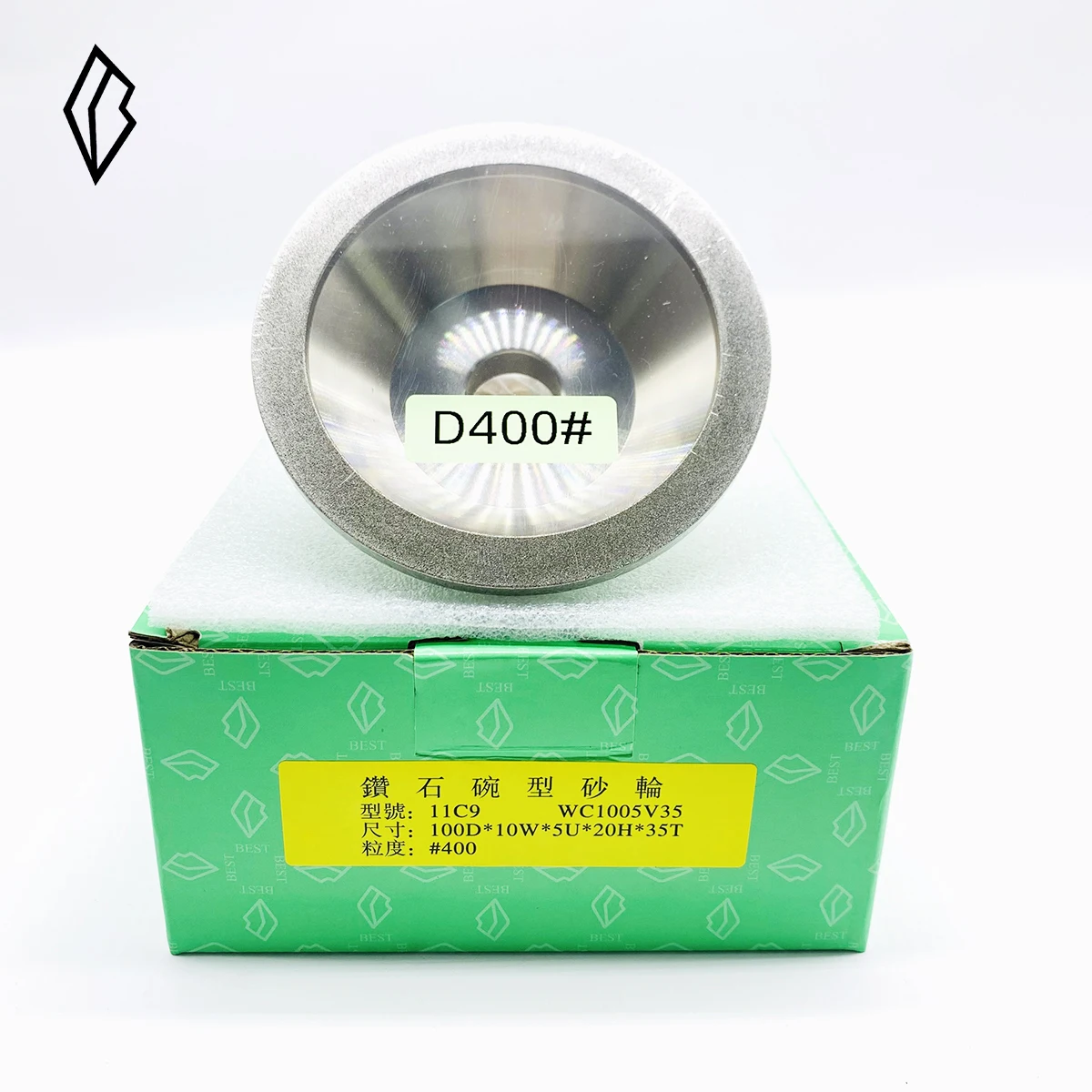 Best 100mm 11C9 Diamond Grinding Wheel Cup Diamond Wheels DIsc Grinding Tool For Sharpener Grinder Milling Cutter Tungsten