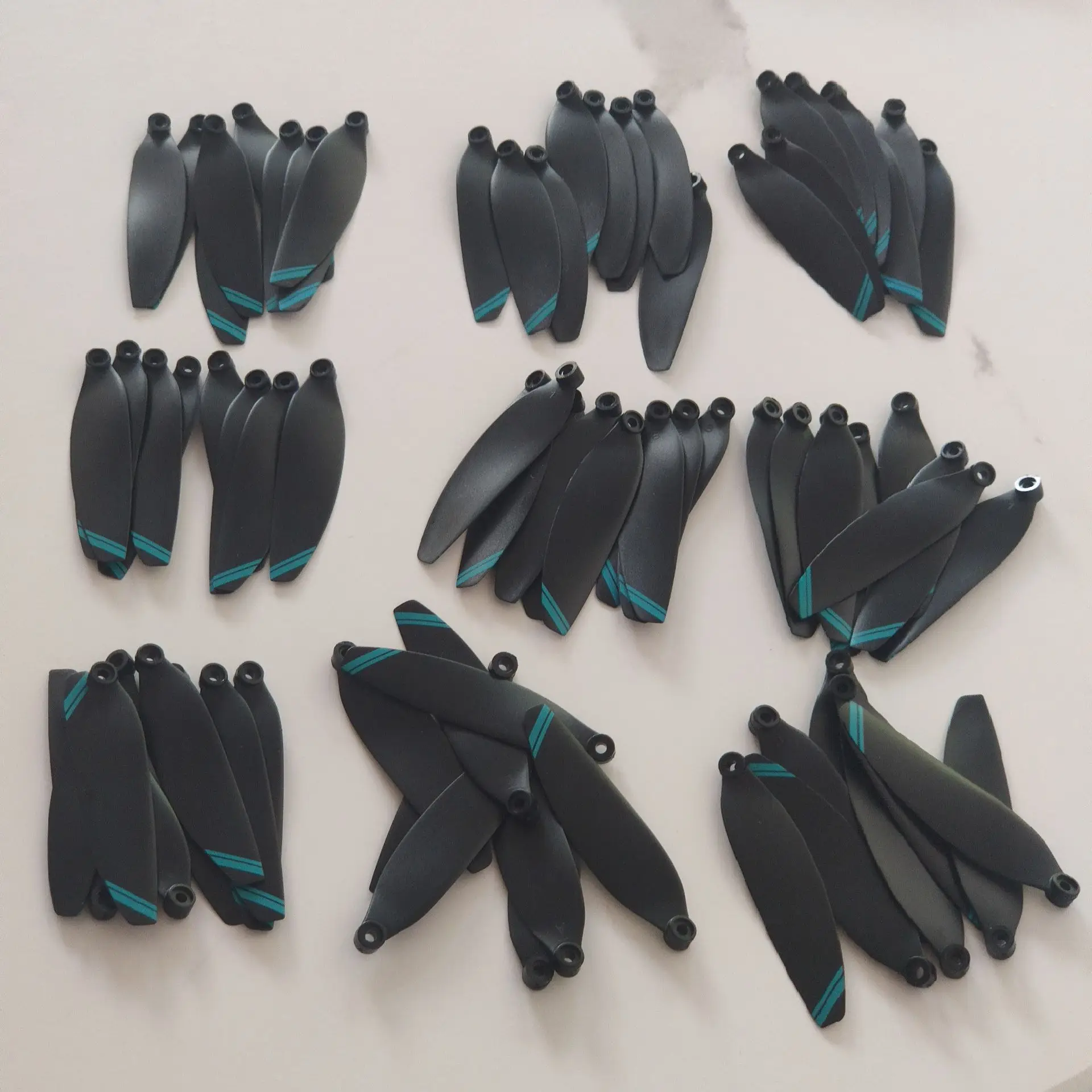 AE7 Pro Brushless Foldable RC Drone Original Blade Accessories CW CCW Propellers AB Blades Fan Maple Leaf Wings 72PCS