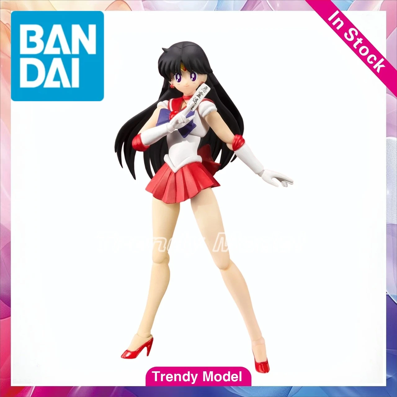 

В наличии: Коллекционная фигурка BANDAI S.H.Figuarts Сейлор Мун Хино Рей (модель, игрушка, подарок)