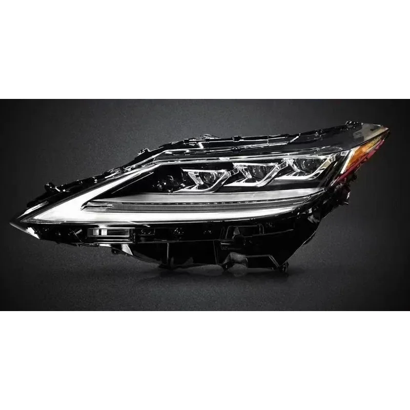 ترقية عالية الجودة إلى مجموعات هيكل المصد الأمامي RX طراز 2021 مع قابس المصابيح الأمامية وRX 2016-2019