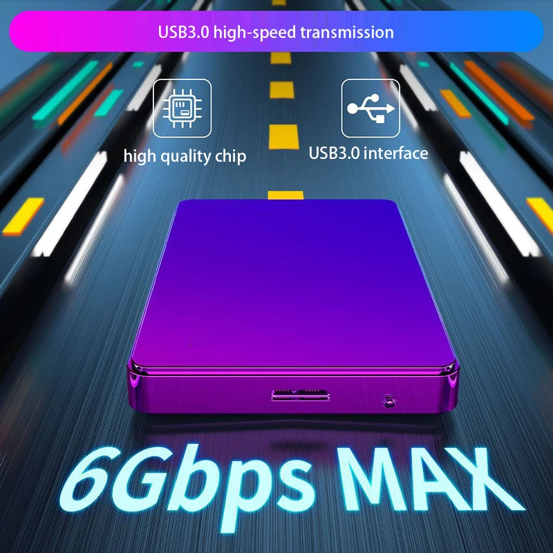 2TB/1TB/320GB Portable High-speed Mobile Solid State Drive 2.5 