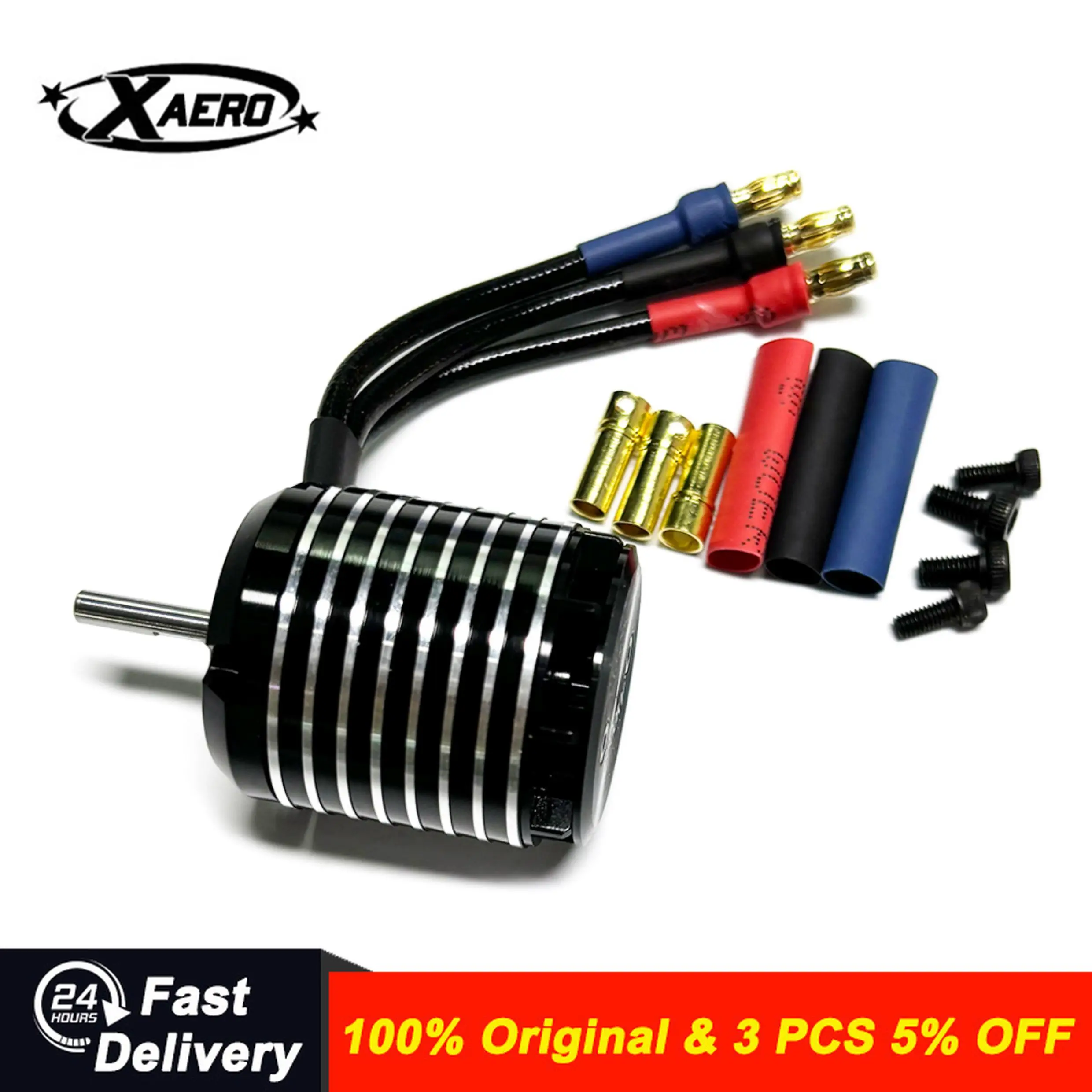 Gartt 3800KV 365W 3S Brushless Motor for 450 Class RC Helicopter High Performance Upgrade Motor