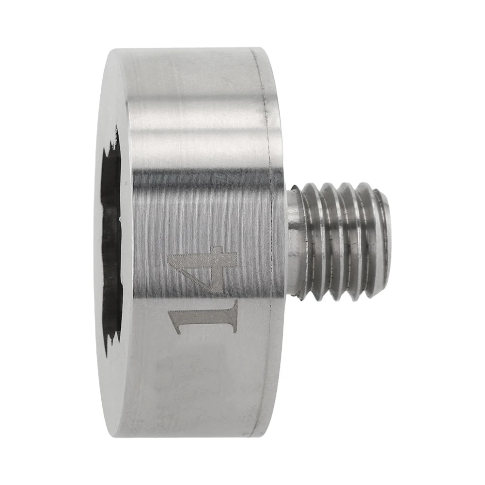 

1 шт., 5/8-11 1/4, резьба из нержавеющей стали, адаптер-конвертер для угловой шлифовальной машины, режущие лезвия, колонковое сверло, инструмент