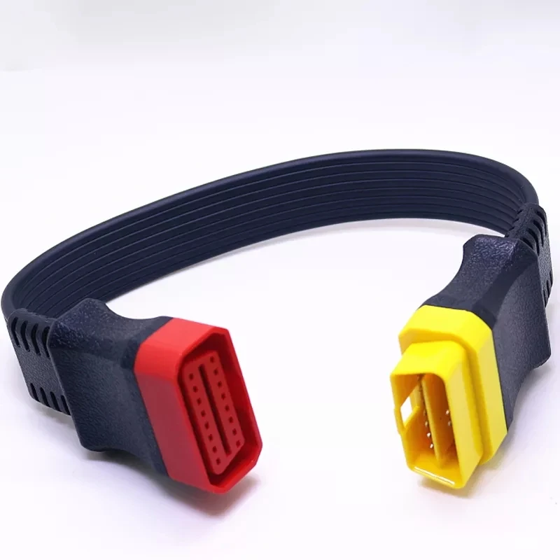 

0.36M 1M 16Pin OBDII Extension Cable 16 Pin OBD2 Connector for Launch Autel ELM327 OBD Diagnostic Tool OBD2 Extended Adapter