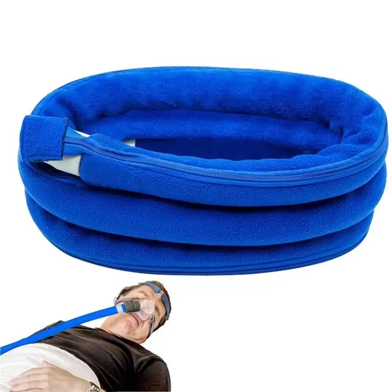 

【ТОДИНО-ТОДИНО!】Карпа для трубки CPAP, термоизоляционная крышка для шланга CPAP, синяя конструкция, обертка для трубок CPAP для домашнего делового поездки, ежедневного использования Tr