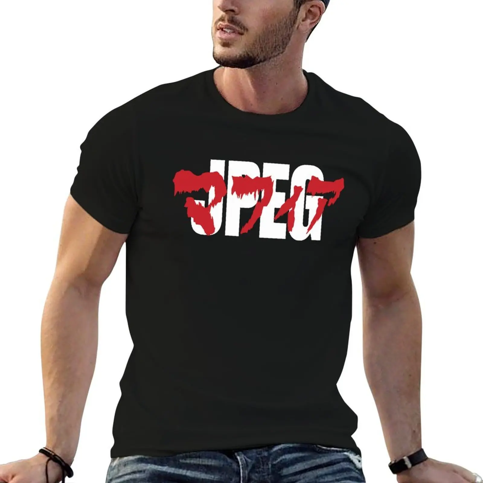 

Jpeg T-Shirt funny t shirts dark humor t shirts for man cotton T-Shirt