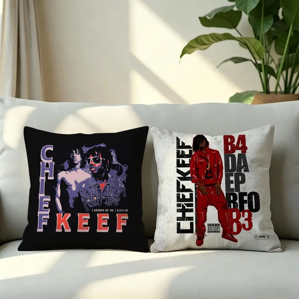 Celebrity-Chief KeefS Cushion Cover 4Pcs Soft Plush Throw Pillow Covers 40x40 45x45 for Sofa Bedroom