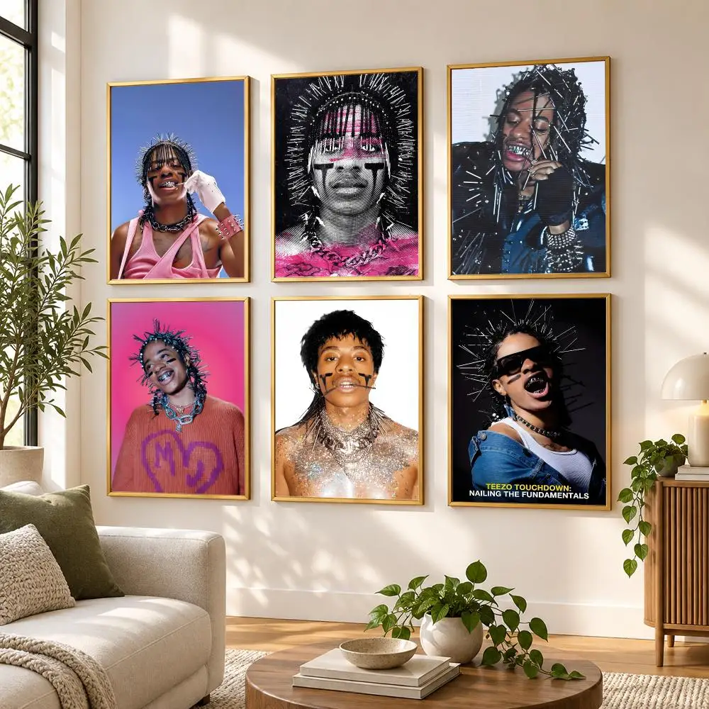 Teezo Touchdown Poster HD art sticky wall waterproof home living room bedroom bar aesthetic decoration