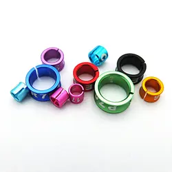 10PCS 2.6mm~8.0mm Aluminum Split Bird Leg Rings for Young Birds | Assorted Colors & Unique ID Numbered Bird Leg Bands