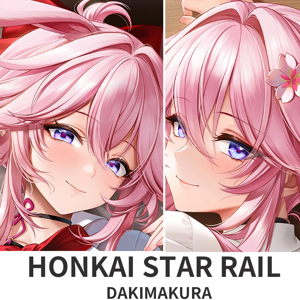 Evanescia Honkail Star Rail Dakimakura Hugging Pillow Case Full Body Cushion Cover Pillowcase Home Bedding Decor