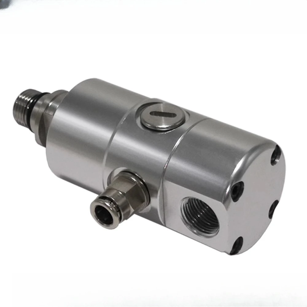 Centro do eixo, junta rotativa do centro de usinagem de saída de água