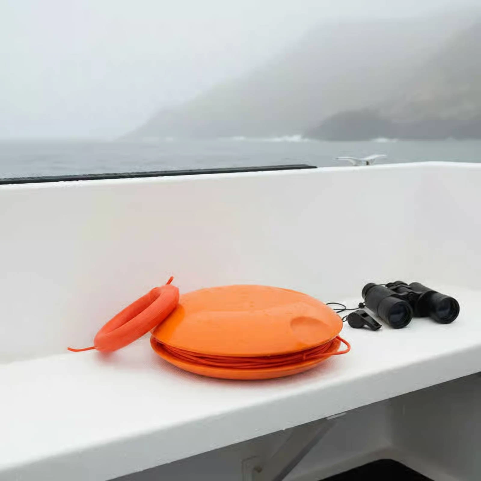 

Rescue Throwing Disc Portable Throwing Disc Water Rescue Throw Loop High Visibility 1 Set Custom Logo Printing for Pool, Beach