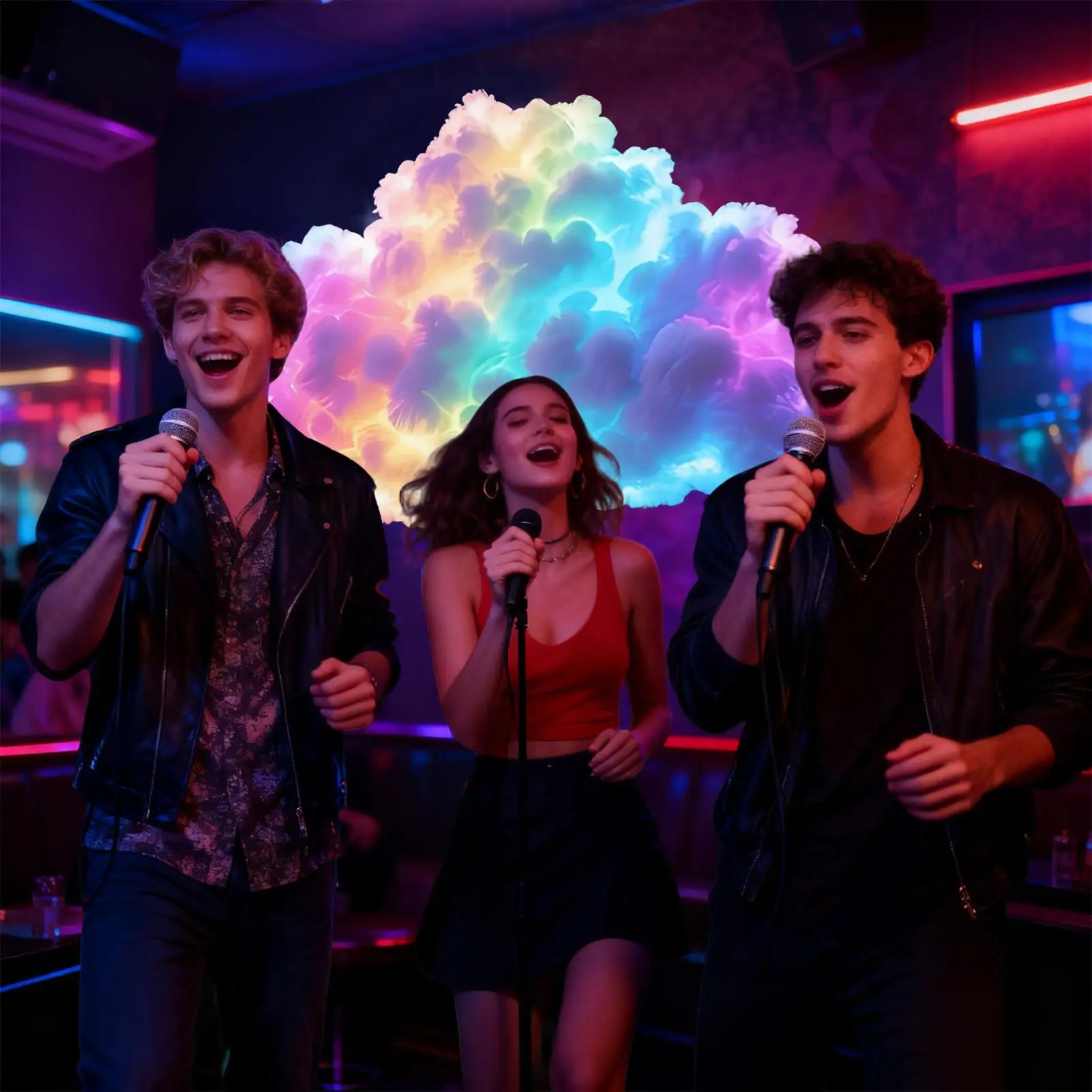 Luci a LED Thundercloud per soffitto USB Thundercloud Set di lampade a LED Decorazione musicale Luce per soffitto da tavolo Camera da letto Soggiorno