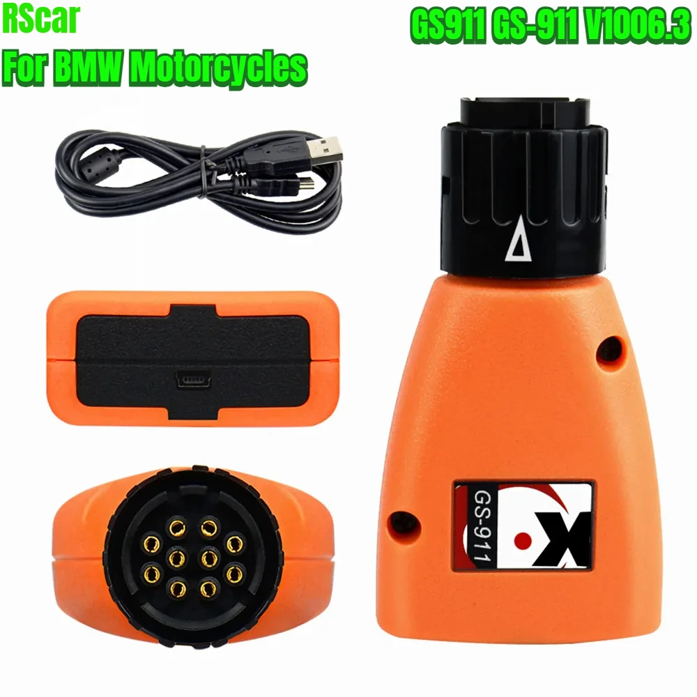 

НОВЫЙ лучший GS-911 V1006.3 диагностический инструмент для мотоциклов BMW аварийный сканер GS911 профессиональный анализатор двигателя диагностический инструмент